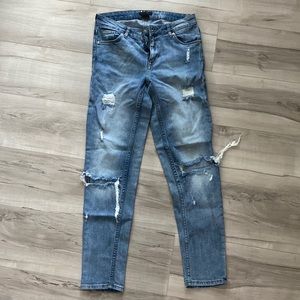 H&M distress boyfriend Jean